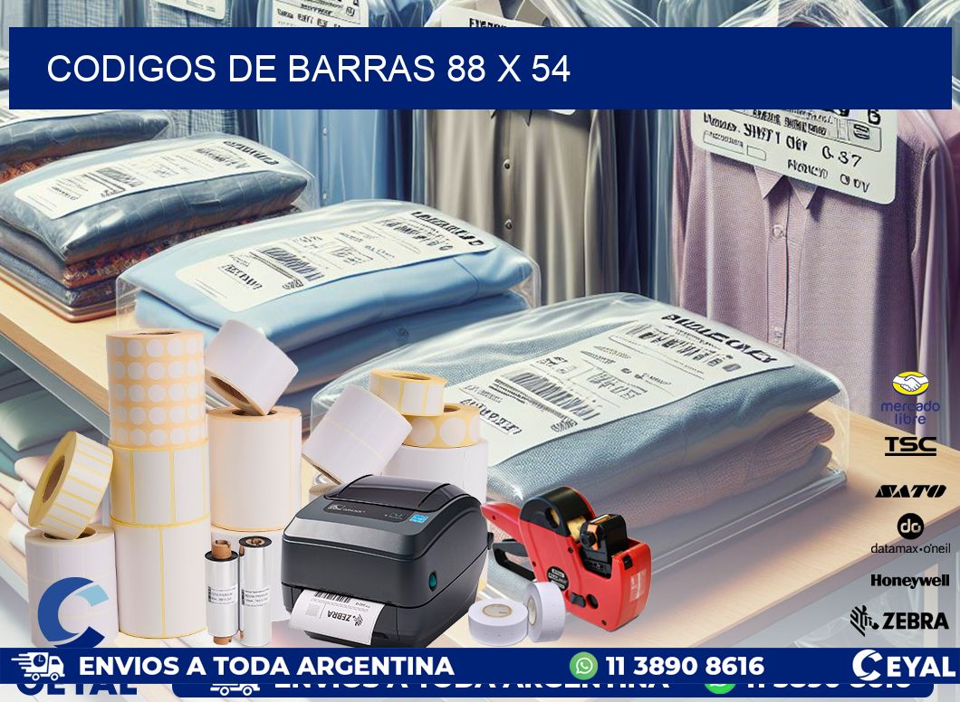 codigos de barras 88 x 54