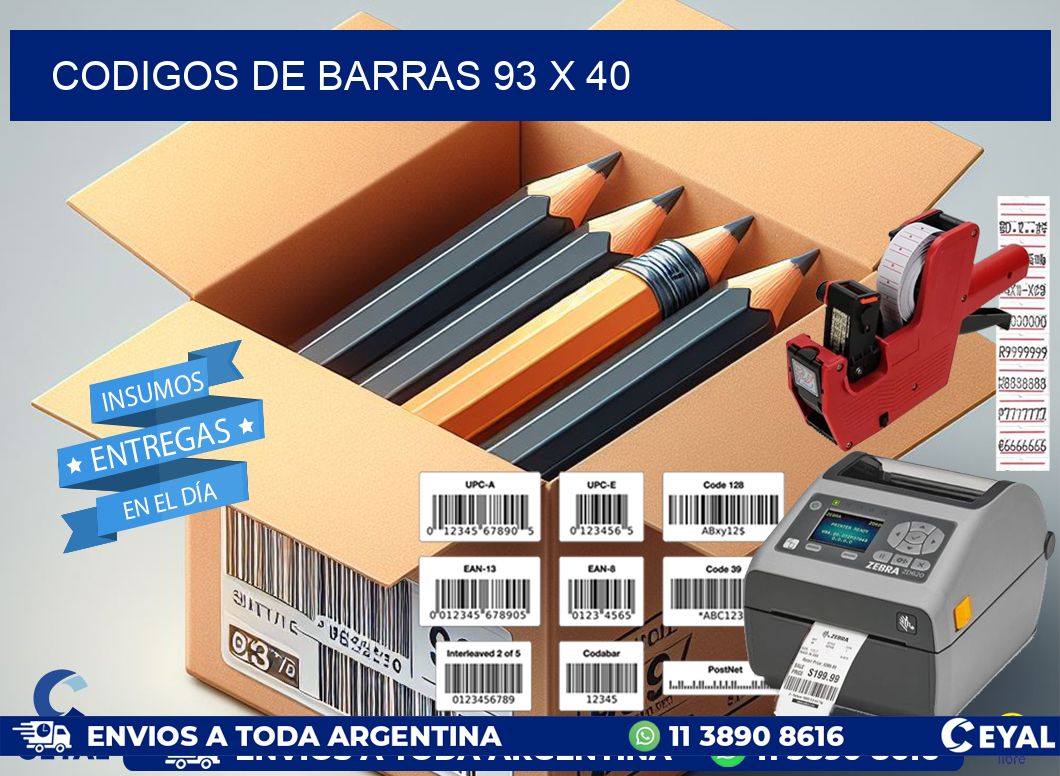 codigos de barras 93 x 40