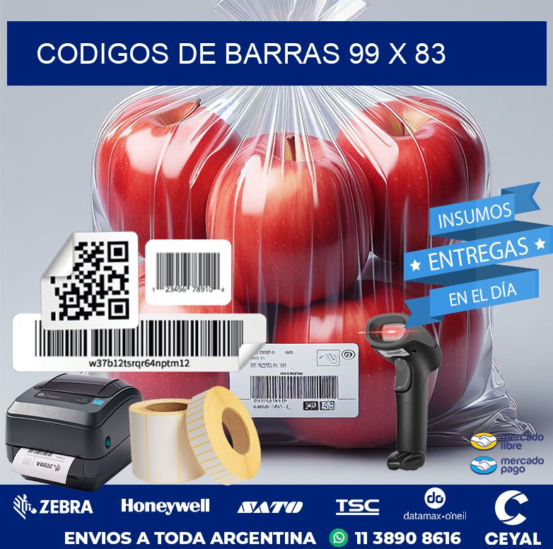 codigos de barras 99 x 83