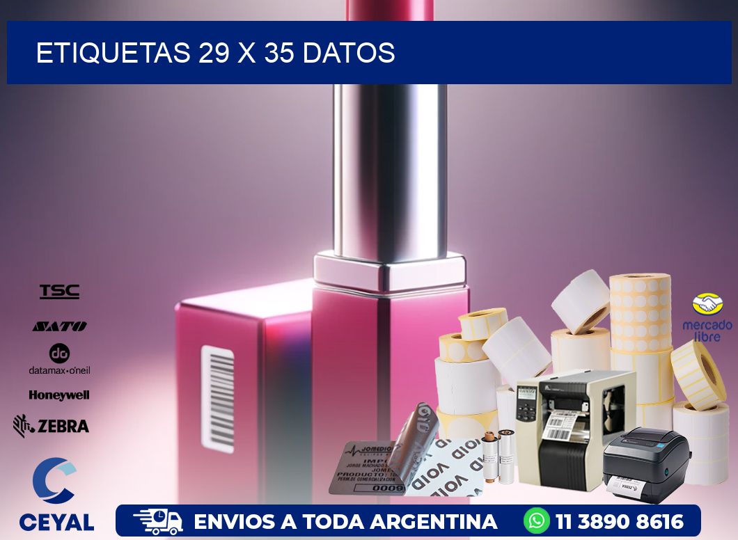 ETIQUETAS 29 x 35 DATOS