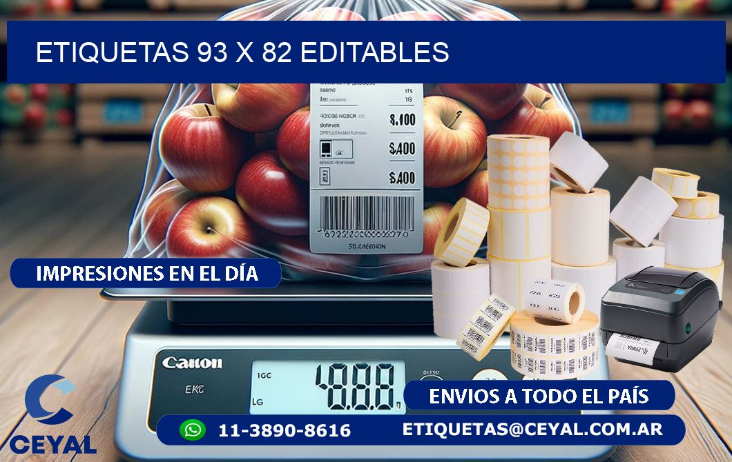 ETIQUETAS 93 x 82 EDITABLES