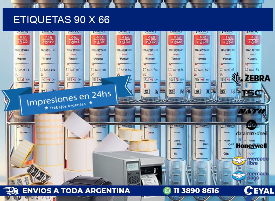 etiquetas 90 x 66