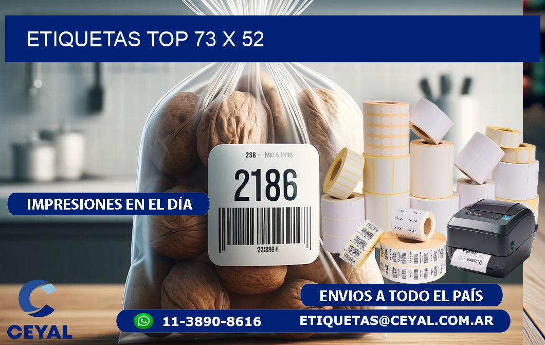 etiquetas top 73 x 52