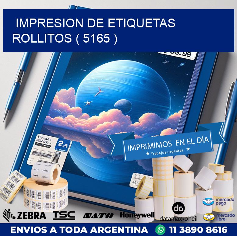impresion de etiquetas rollitos ( 5165 )
