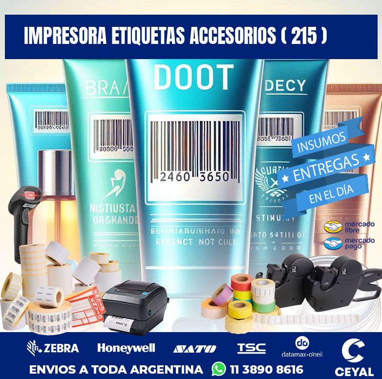 impresora etiquetas accesorios ( 215 )