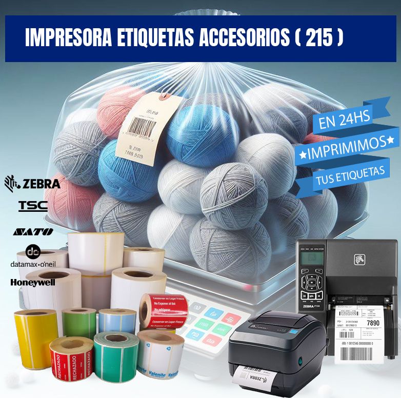 impresora etiquetas accesorios ( 215 )