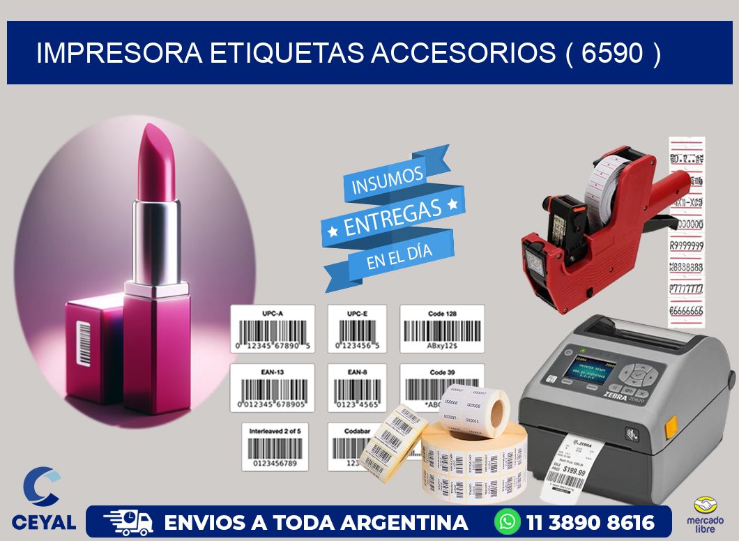 impresora etiquetas accesorios ( 6590 )