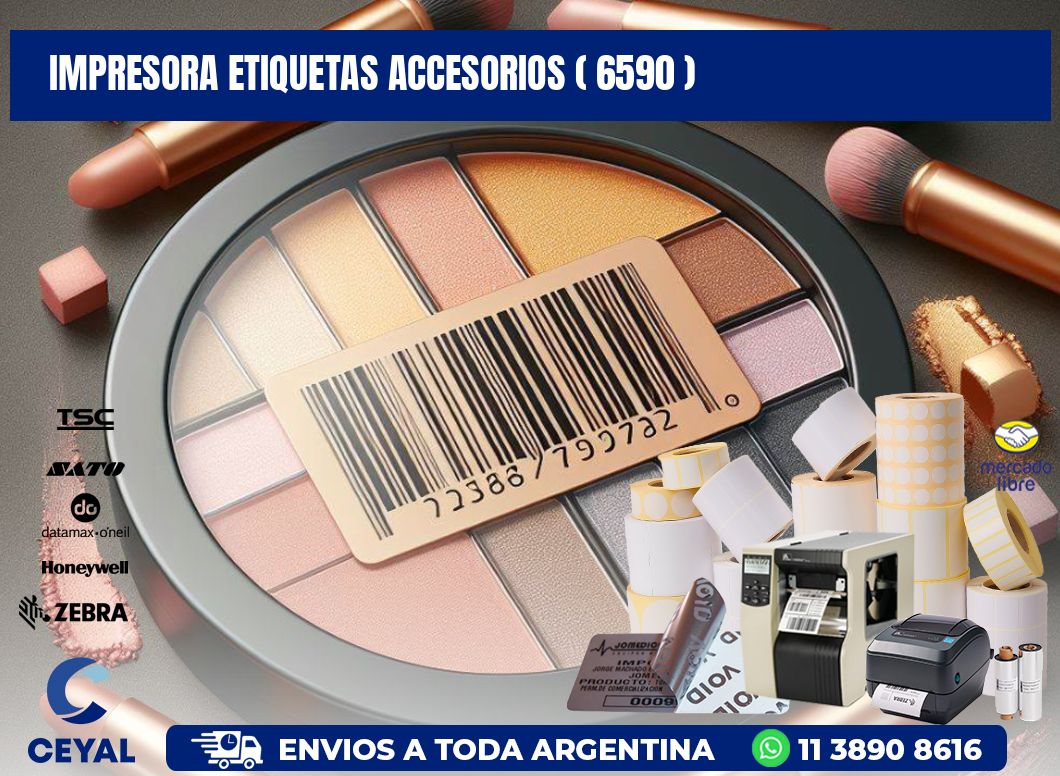 impresora etiquetas accesorios ( 6590 )