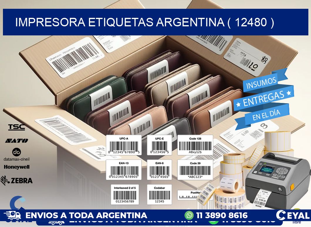 impresora etiquetas argentina ( 12480 )