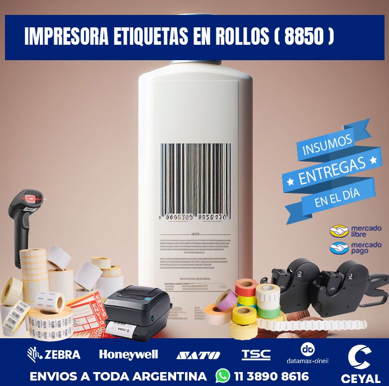 impresora etiquetas en rollos ( 8850 )