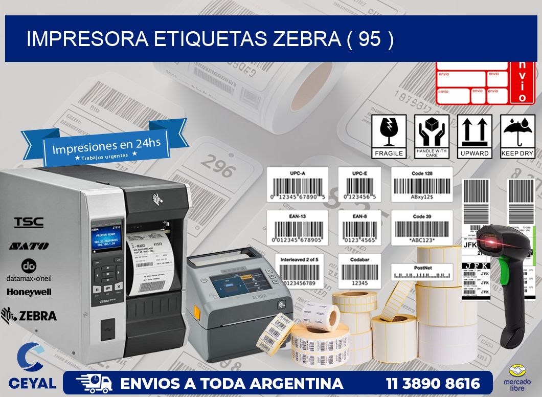 impresora etiquetas zebra ( 95 )