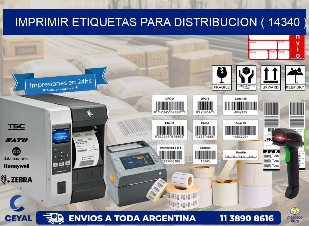imprimir etiquetas para distribucion ( 14340 )