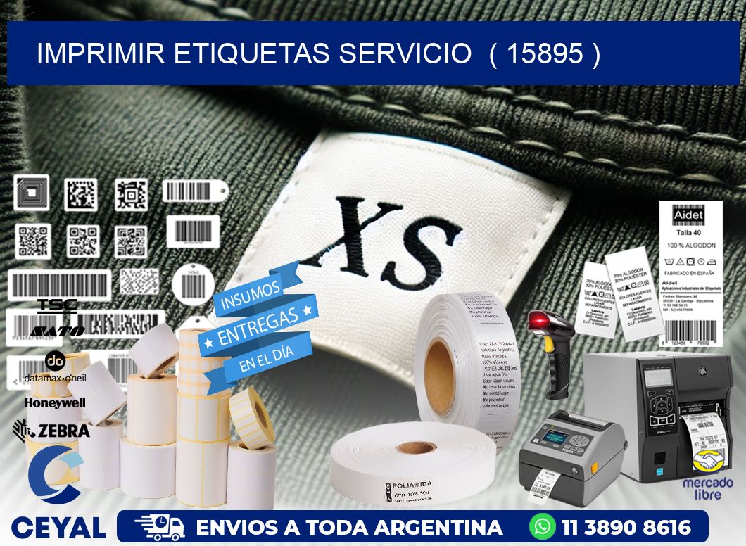 imprimir etiquetas servicio  ( 15895 )