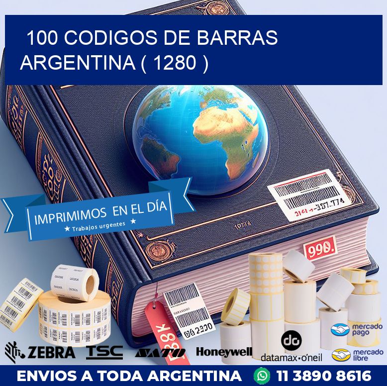 100 codigos de barras argentina ( 1280 )