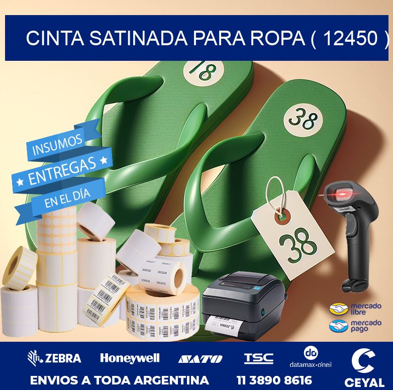 CINTA SATINADA PARA ROPA ( 12450 )