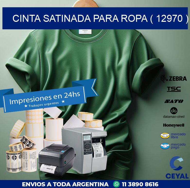 CINTA SATINADA PARA ROPA ( 12970 )