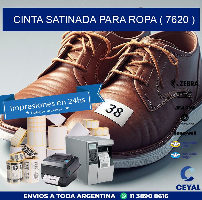 CINTA SATINADA PARA ROPA ( 7620 )