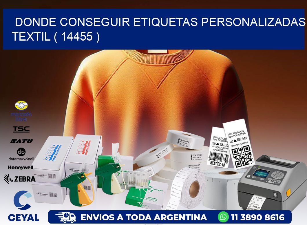 DONDE CONSEGUIR ETIQUETAS PERSONALIZADAS TEXTIL ( 14455 )