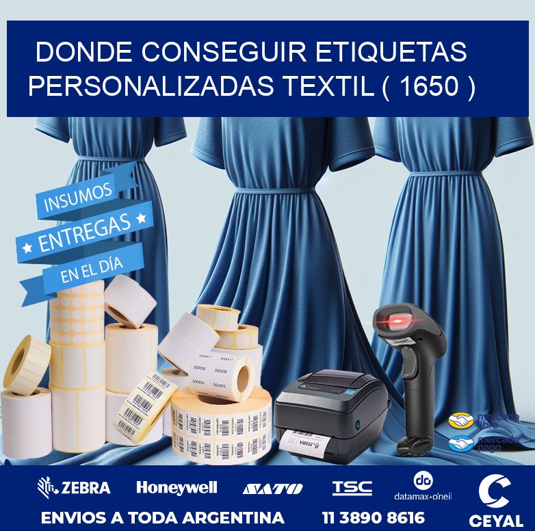 DONDE CONSEGUIR ETIQUETAS PERSONALIZADAS TEXTIL ( 1650 )