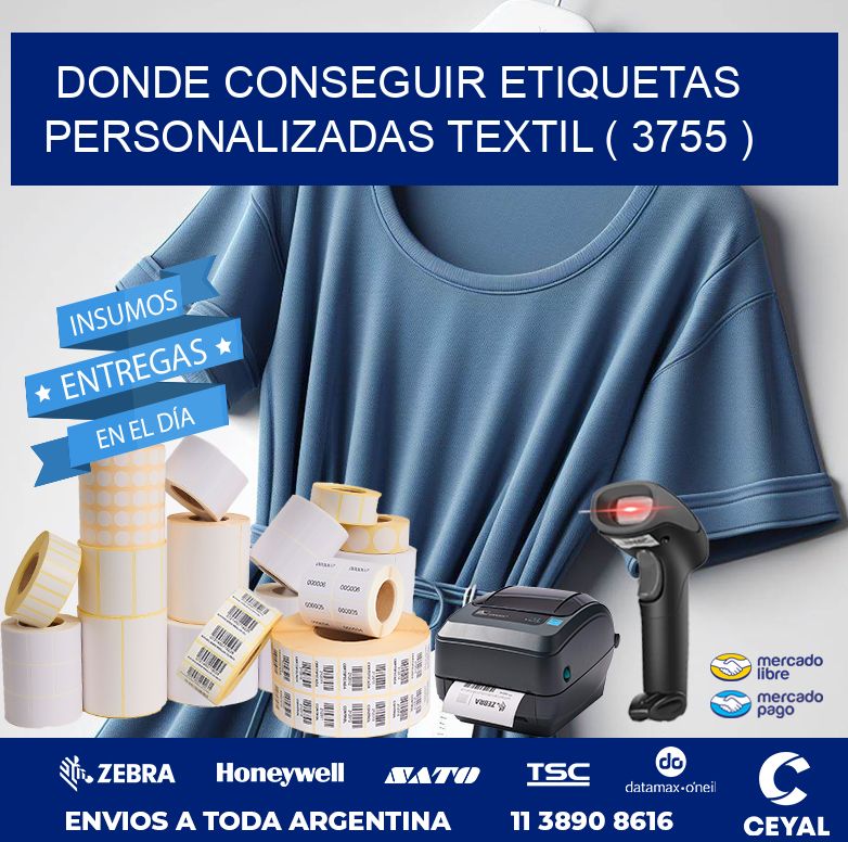 DONDE CONSEGUIR ETIQUETAS PERSONALIZADAS TEXTIL ( 3755 )