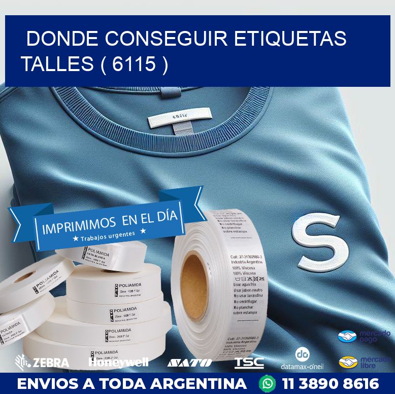 DONDE CONSEGUIR ETIQUETAS TALLES ( 6115 )