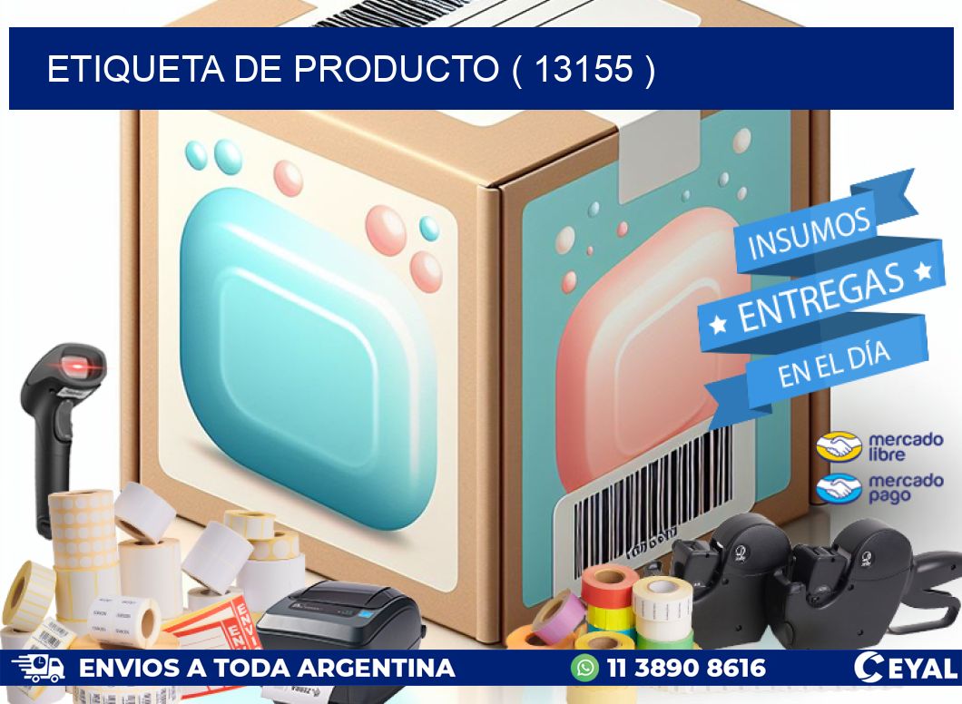 ETIQUETA DE PRODUCTO ( 13155 )
