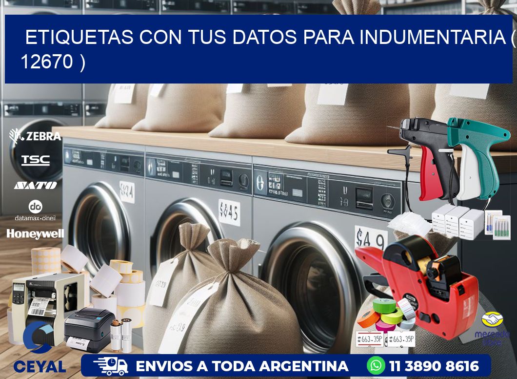ETIQUETAS CON TUS DATOS PARA INDUMENTARIA ( 12670 )