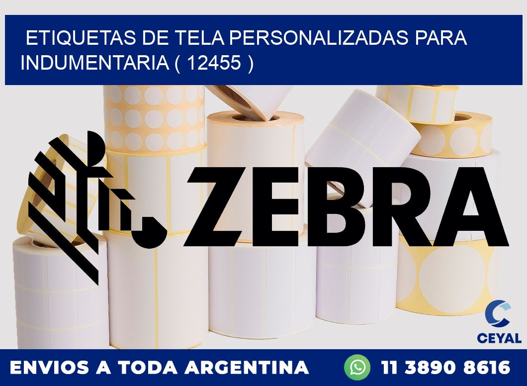 ETIQUETAS DE TELA PERSONALIZADAS PARA INDUMENTARIA ( 12455 )