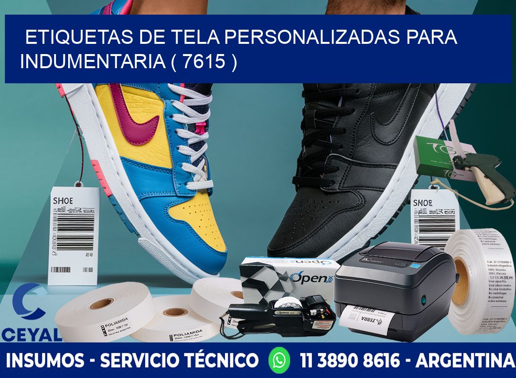ETIQUETAS DE TELA PERSONALIZADAS PARA INDUMENTARIA ( 7615 )