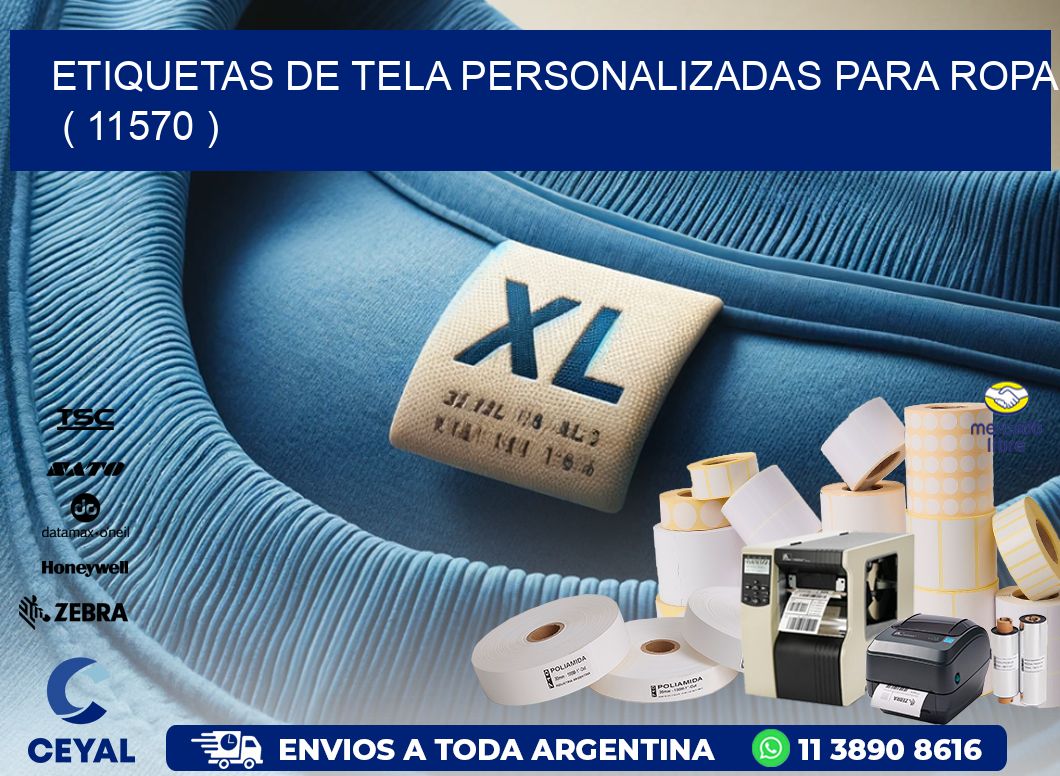 ETIQUETAS DE TELA PERSONALIZADAS PARA ROPA   ( 11570 )