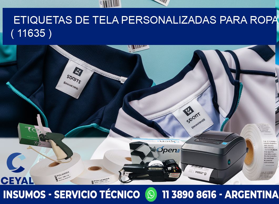 ETIQUETAS DE TELA PERSONALIZADAS PARA ROPA ( 11635 )