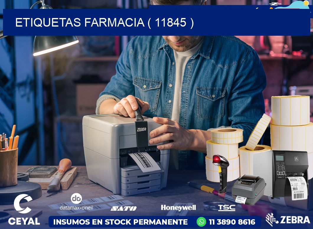 ETIQUETAS FARMACIA ( 11845 )