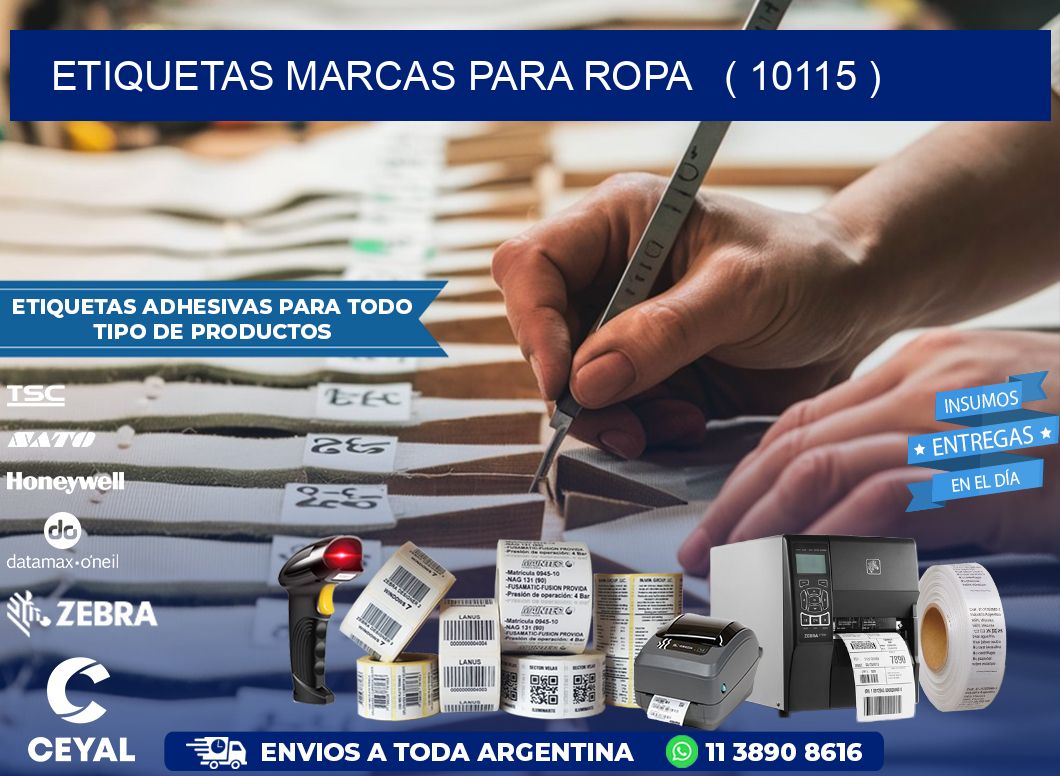 ETIQUETAS MARCAS PARA ROPA   ( 10115 )