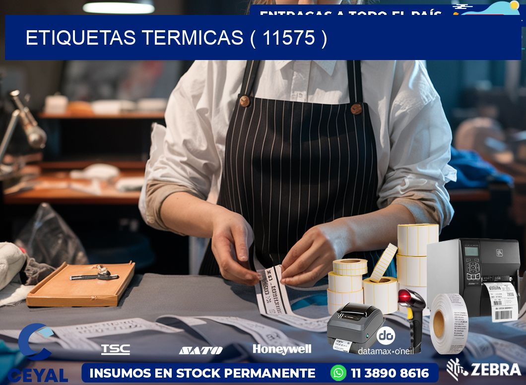 ETIQUETAS TERMICAS ( 11575 )