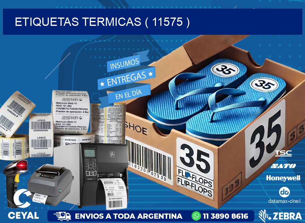 ETIQUETAS TERMICAS ( 11575 )