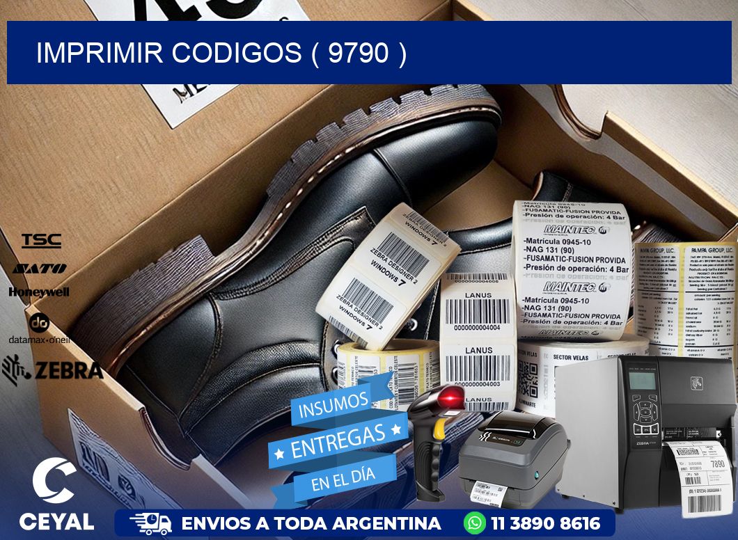 IMPRIMIR CODIGOS ( 9790 )