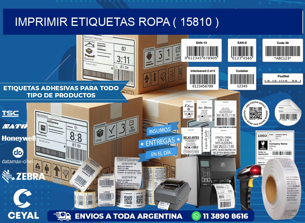 IMPRIMIR ETIQUETAS ROPA ( 15810 )