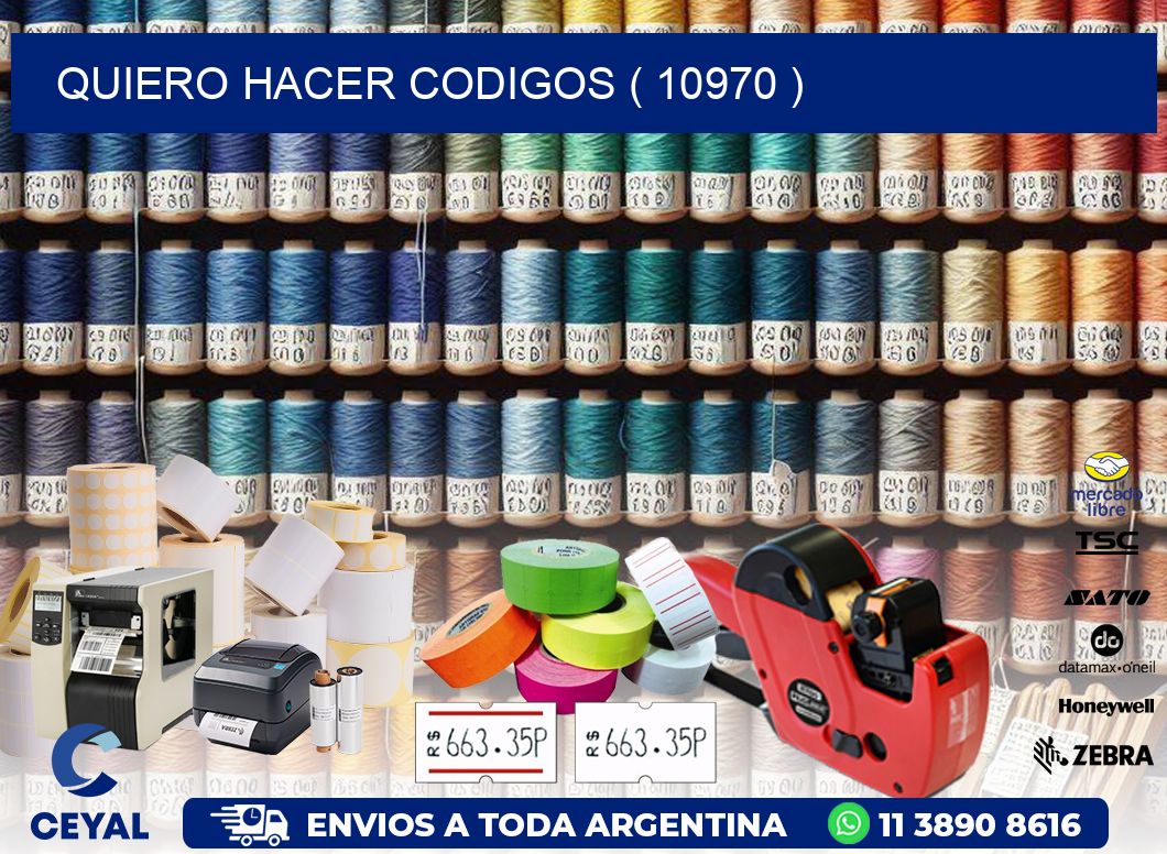 QUIERO HACER CODIGOS ( 10970 )