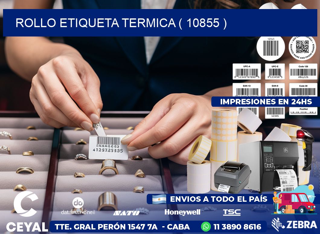 ROLLO ETIQUETA TERMICA ( 10855 )