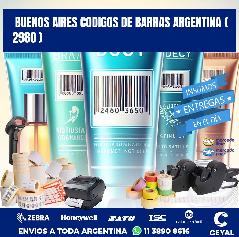 buenos aires codigos de barras argentina ( 2980 )
