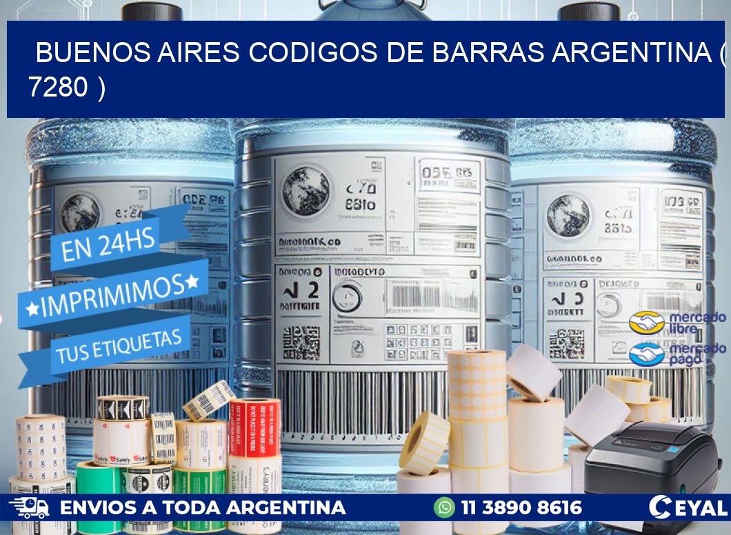 buenos aires codigos de barras argentina ( 7280 )