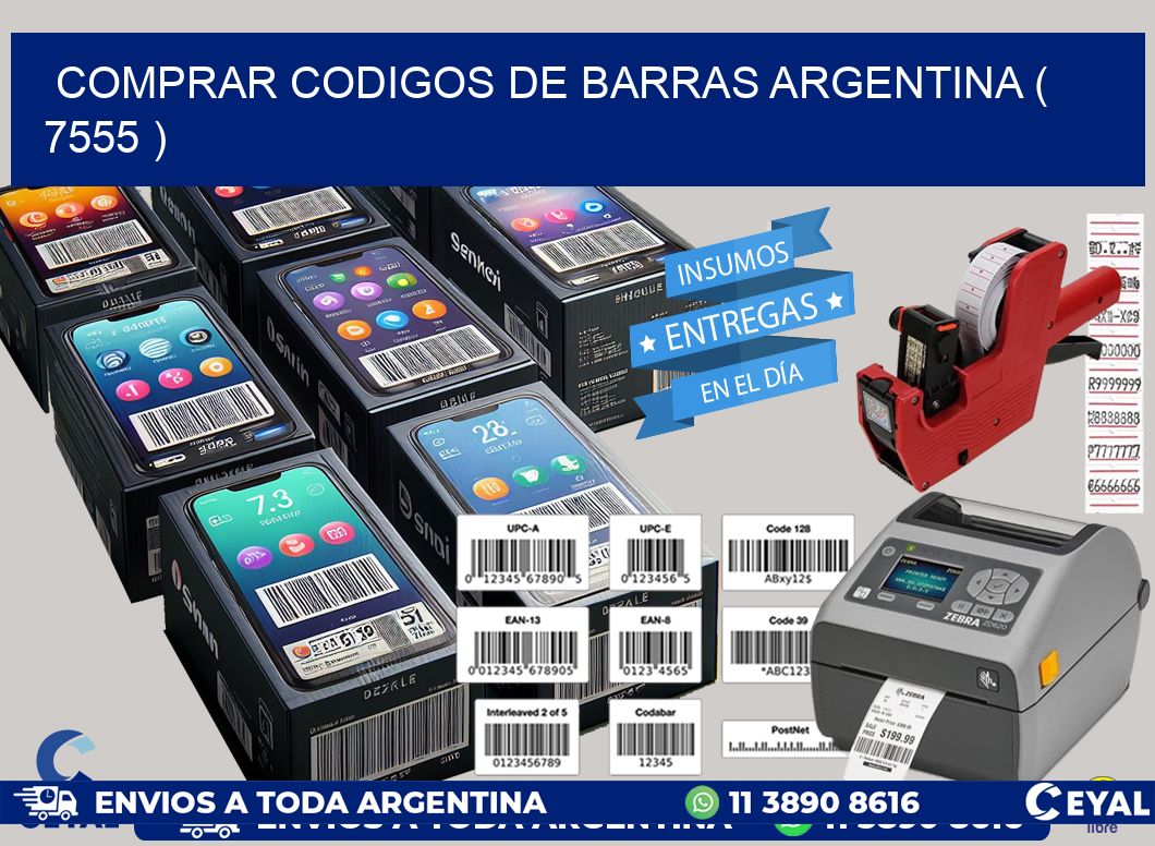 comprar codigos de barras argentina ( 7555 )