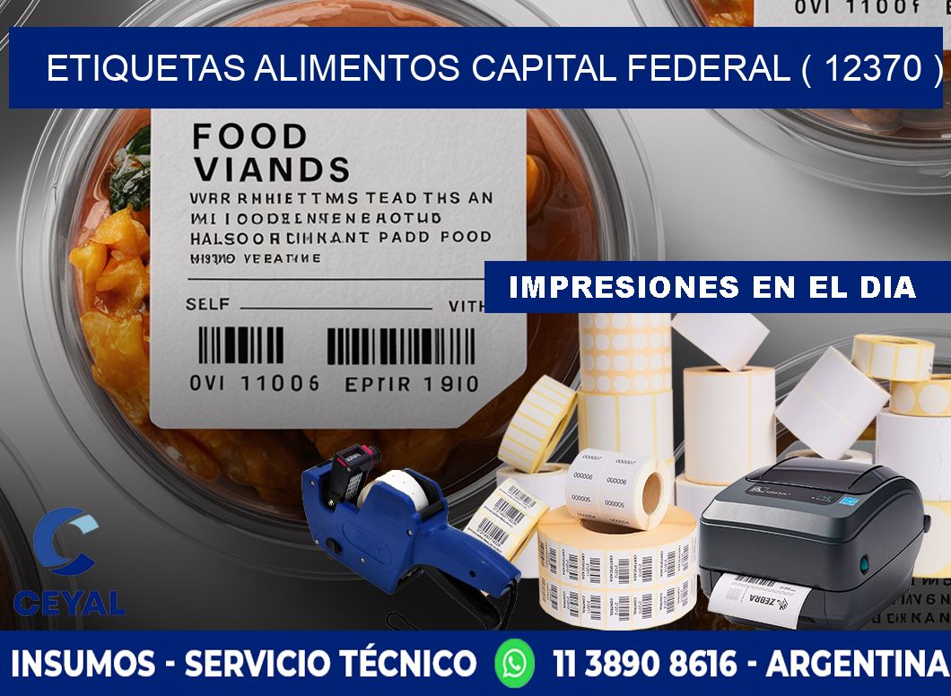 etiquetas alimentos capital federal ( 12370 )