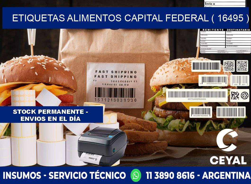 etiquetas alimentos capital federal ( 16495 )
