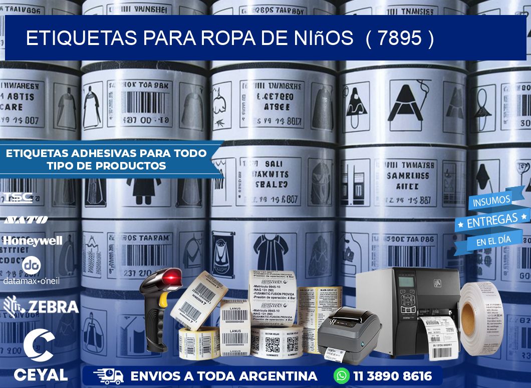 etiquetas para ropa de niños  ( 7895 )