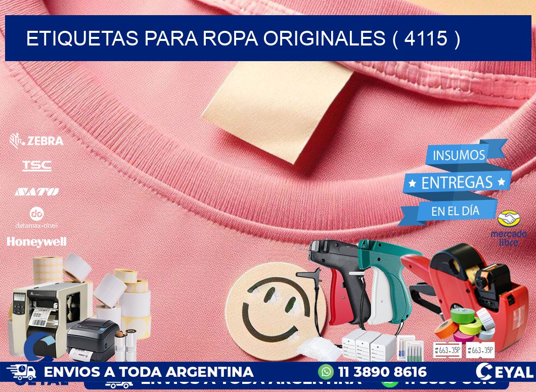 etiquetas para ropa originales ( 4115 )