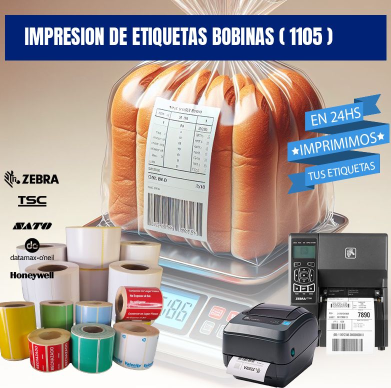 impresion de etiquetas bobinas ( 1105 )