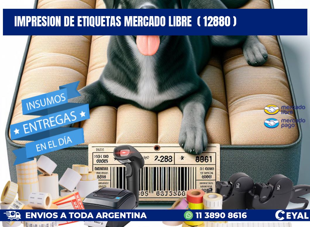 impresion de etiquetas mercado libre  ( 12880 )