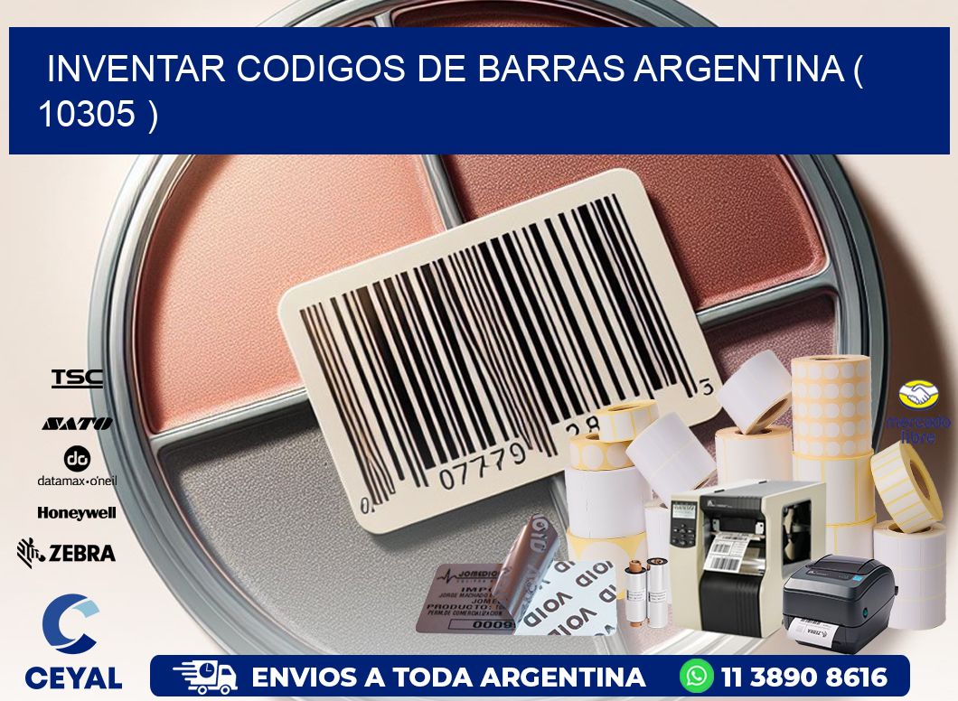 inventar codigos de barras argentina ( 10305 )
