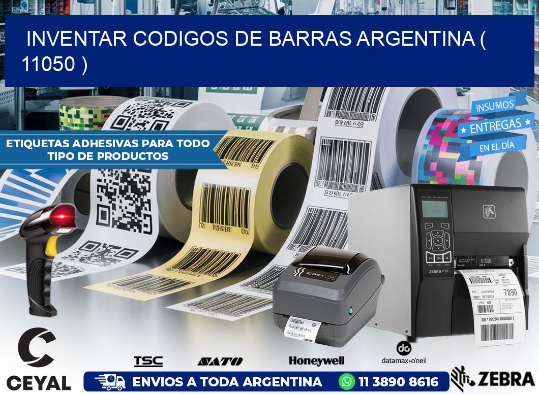 inventar codigos de barras argentina ( 11050 )